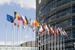 Europarliament. Flags of the countries of the European Union Europarliament. Flags of the countries of the European Union