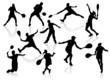 Vektor: Sports raquette Sports raquette