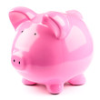 tirelire cochon rose
