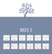 annual calendar for 2011