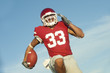 Foto: Football player in game action Football player in game action
