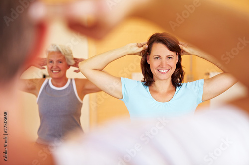 Photo: Gymnastikkurs im Fitnesscenter Gymnastikkurs im Fitnesscenter