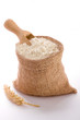 Flour in sack