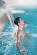 spa hydrotherapy man waterfall jet turquoise spa hydrotherapy man waterfall jet turquoise