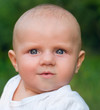 baby on nature