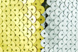 golden and silver fish scale fabric texture