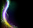 Christmas abstract shine background. Vector
