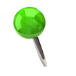 Green Pushpin