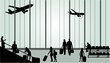 At the airport