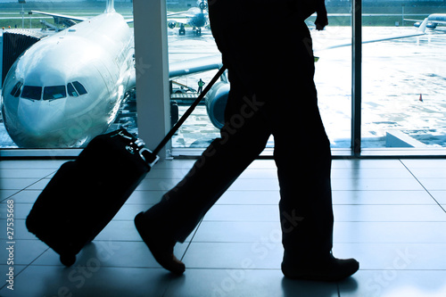 Photo: airport traveller airport traveller