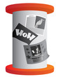 advertising stand