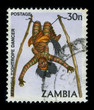 Postage stamp.