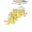 grapes splash