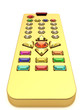 Golden universal remote control Golden universal remote control