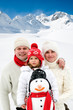 Family winter vacation
