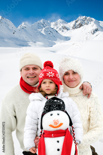 Photo: Family winter vacation Family winter vacation