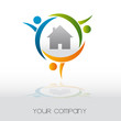 logo entreprise, habitat