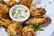Wings and sauce Wings and sauce