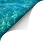 Illustration: Page Curl - Blue Water Page Curl - Blue Water