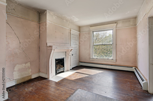 Photo: Bedroom in old abandoned home Bedroom in old abandoned home