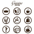 cuisine pictos
