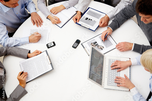 Photo: At meeting At meeting