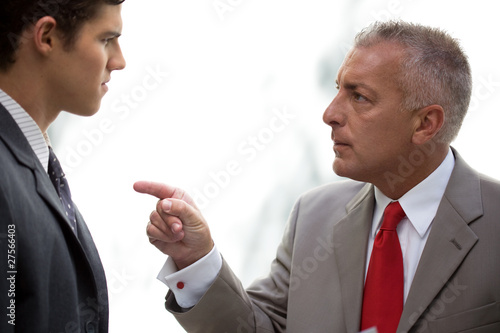Photo: Man shouting on his employee Man shouting on his employee