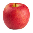 Fresh, ripe, red apple isolated on white with clipping path.