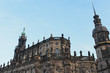Foto: Die Spitzen des Residenzschloss zu Dresden Die Spitzen des Residenzschloss zu Dresden