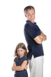 Girl and Dad Argue Girl and Dad Argue