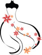 Vector: Stylized Wedding Dress Stylized Wedding Dress