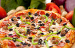 Supreme Pizza full close up 3 Supreme Pizza full close up 3