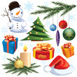 Christmas decoration set Christmas decoration set