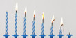 Timeline of a candle burning out