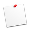 Notizzettel mit Pin Notizzettel mit Pin