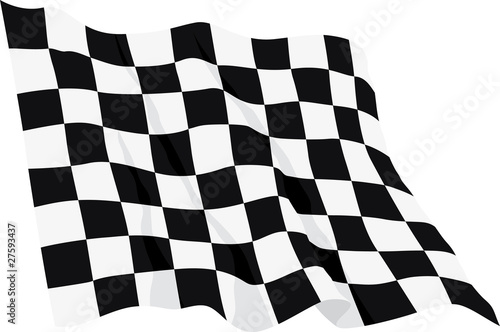 Vector: flag winner flag winner