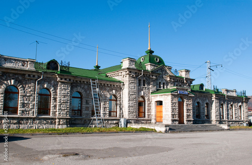 Photo: Slyudyanka railway station, Trans-Siberian Railway. Lake Baikal. Slyudyanka railway station, Trans-Siberian Railway. Lake Baikal.