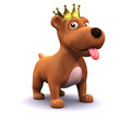3d King doggy