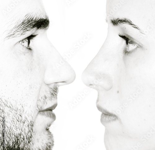 Photo: Face to face Face to face