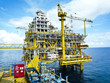 Rigs offshore Oil refinery