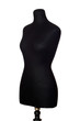 A black mannequin