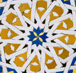 Traditional Moroccan tile pattern