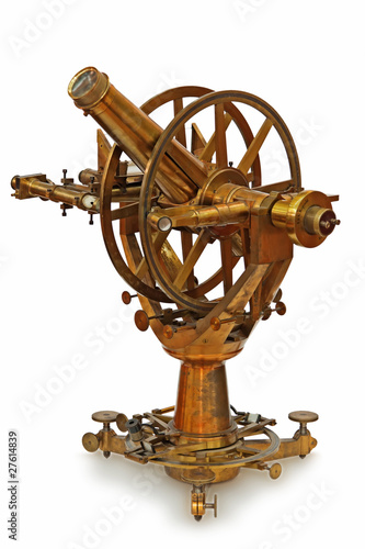 Photo: antique telescopic measuring instrument antique telescopic measuring instrument