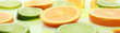 Orangen und Limetten