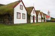 Iceland - turf houses museum in Laufas