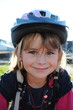 Mädchen mit Helm