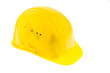 Bauhelm eines Bauarbeiters
