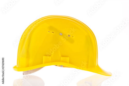 Foto: Bauhelm eines Bauarbeiters Bauhelm eines Bauarbeiters