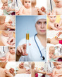 Little baby get an injection Little baby get an injection
