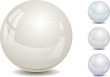 Set of color pearl